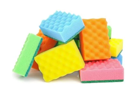 Cleaning sponges Stock Photos