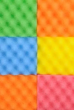 Cleaning sponges Stock Photos