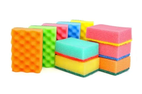Cleaning sponges Stock Photos