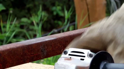 Cleaning square pipe Stock Footage 52295181