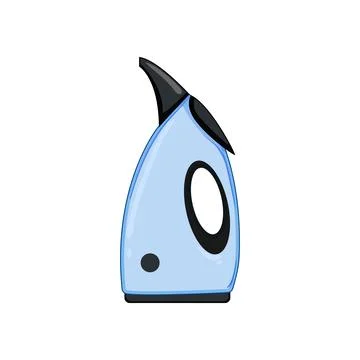 Cleaning steam cleaner cartoon vector illustration Stock Illustration