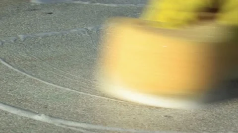 Cleaning a stone surface Video stock 11825140