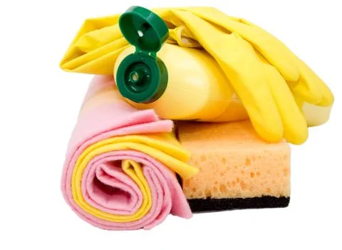 Cleaning Supplies Stock Photos