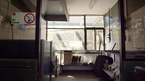 Cleaning supplies room Stock Footage 77053793