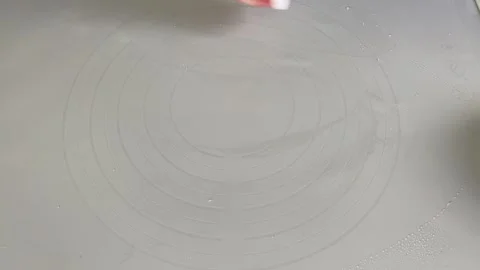 Cleaning surface with cloth Stock Footage 341983196