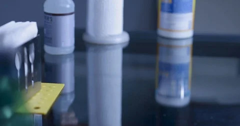 Cleaning the Table Stock-Footage 126950491