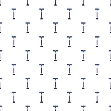 Cleaning tool mop pattern repeating seamless background Stock Illustration