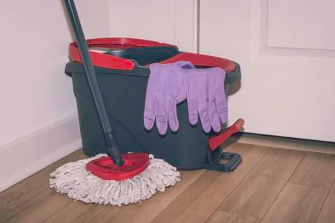 Cleaning tools Stock Photos