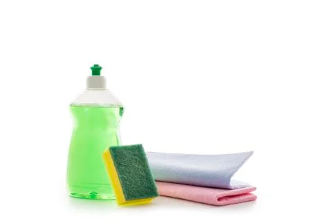 Cleaning utensils Stock Photos