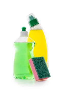Cleaning utensils Stock Photos