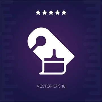 Cleaning vector icon Stock Illustration
