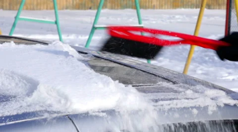 Cleans the Car 6 Stock Footage 36305082