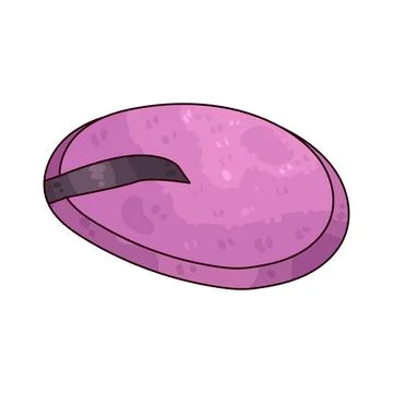 Cleansing pad illustration 스톡 일러스트