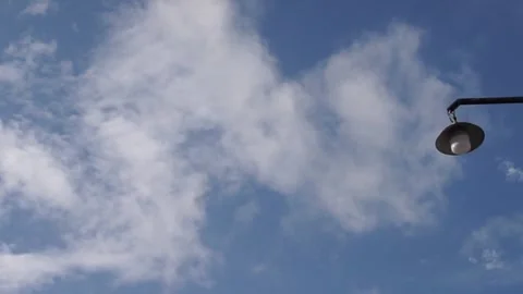 Clear afternoon sky Video stock 301218847