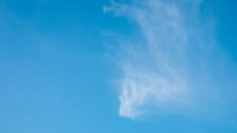 Clear blue sky and cloud Stock Photos