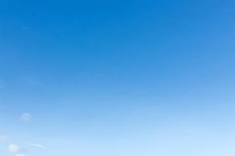Clear blue sky background Stock-Fotos