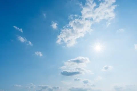 Clear blue sky background,clouds with background. 스톡 사진