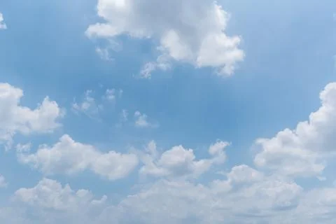 Clear blue sky background,clouds with background. Stock-Fotos