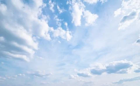 Clear blue sky background,clouds with background. Stock-Fotos