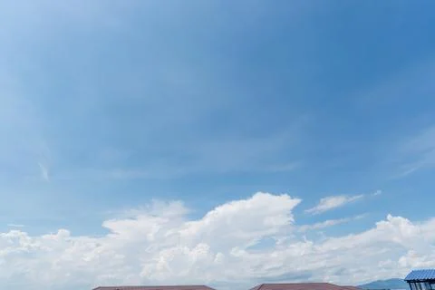 Clear blue sky background,clouds with background. 库存照片