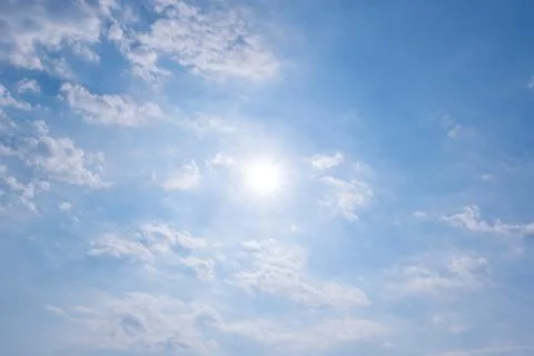 Clear blue sky background,clouds with background. 스톡 사진