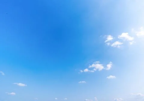Clear blue sky background,clouds with background. Stock Photos