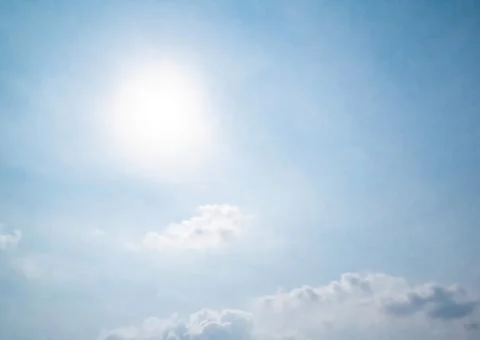 Clear blue sky background,clouds with background. Stock-Fotos