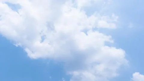 Clear blue sky background,clouds with background. Stock Photos