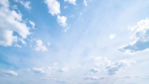 Clear blue sky background,clouds with background. Stock Photos