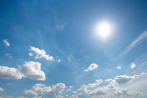 Clear blue sky background,clouds with background. 写真素材