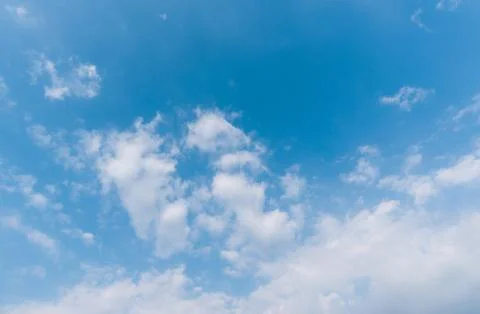 Clear blue sky background,clouds with background. Stock-Fotos