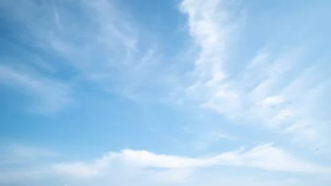 Clear blue sky background,clouds with background. Stock Photos
