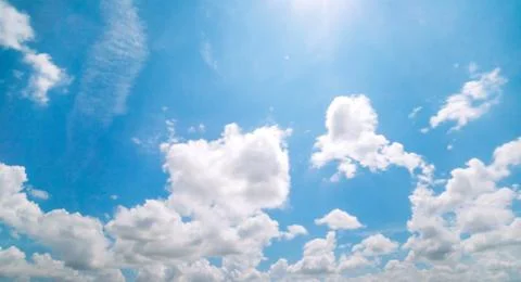 Clear blue sky background,clouds with background. 스톡 사진
