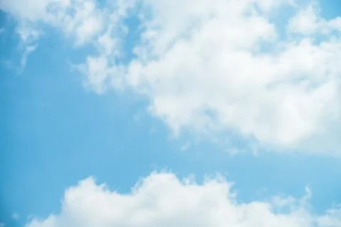 Clear blue sky background,clouds with background. Stock Photos