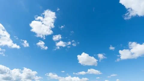 Clear blue sky background,clouds with background. Stock Photos