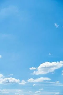 Clear blue sky background,clouds with background. Stock Photos