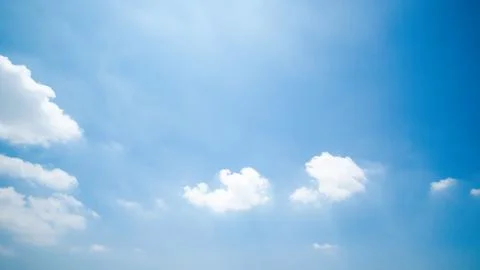 Clear blue sky background,clouds with background. Stock Photos
