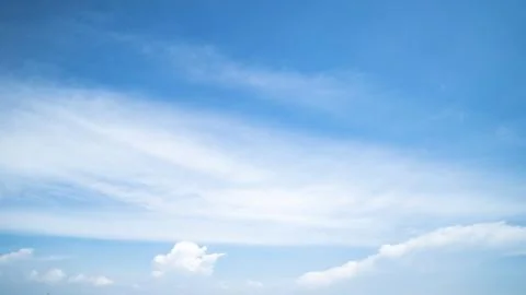 Clear blue sky background,clouds with background. Stock Photos
