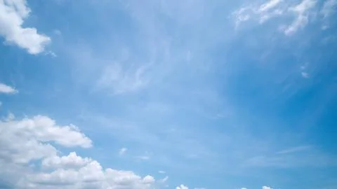 Clear blue sky background,clouds with background. Stock Photos