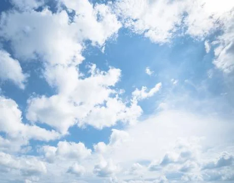 Clear blue sky background,clouds with background. Stock-Fotos