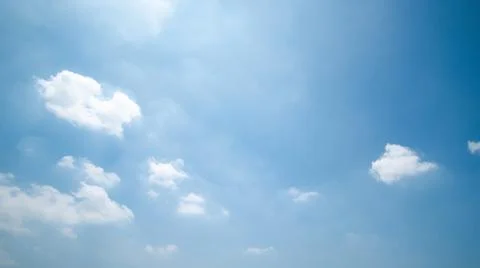 Clear blue sky background,clouds with background. Stock Photos