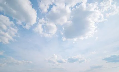 Clear blue sky background,clouds with background. Stockfoto's