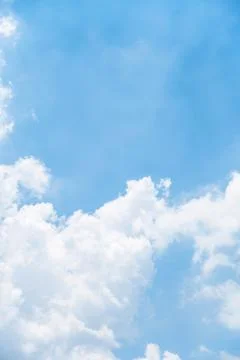 Clear blue sky background,clouds with background. Stock-Fotos