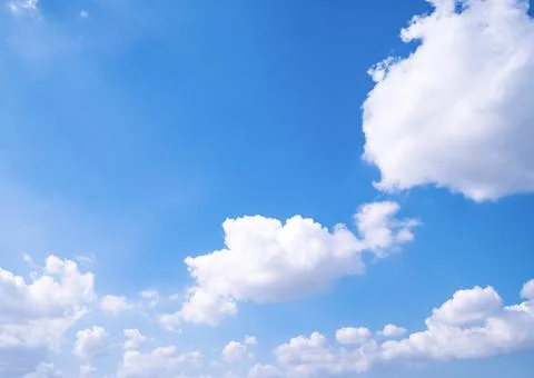 Clear blue sky background,clouds with background. Stock-Fotos