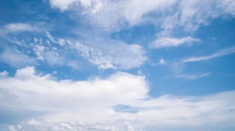 Clear blue sky background,clouds with background. Stock-Fotos
