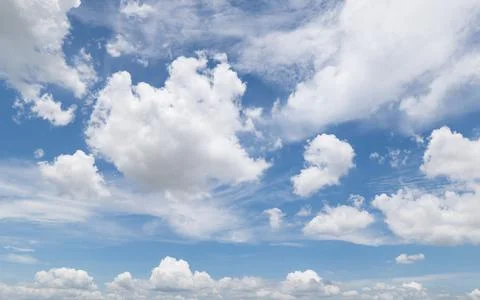 Clear blue sky background,clouds with background. 库存照片
