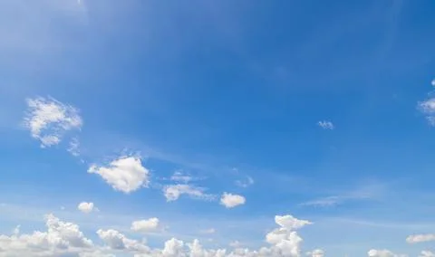 Clear blue sky background,clouds with background. Stock-Fotos
