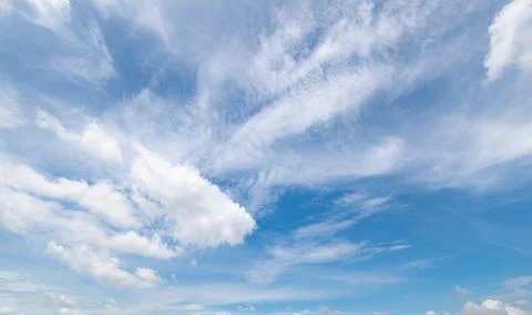 Clear blue sky background,clouds with background. 库存照片