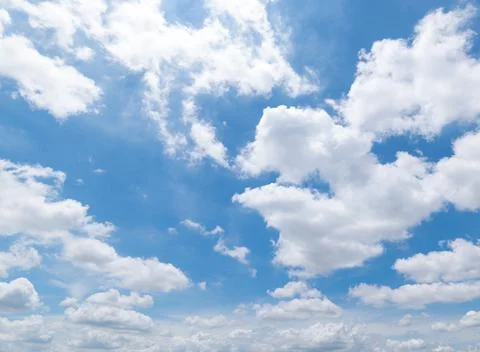 Clear blue sky background,clouds with background. 库存照片