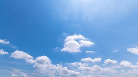 Clear blue sky background,clouds with background. Stock Photos